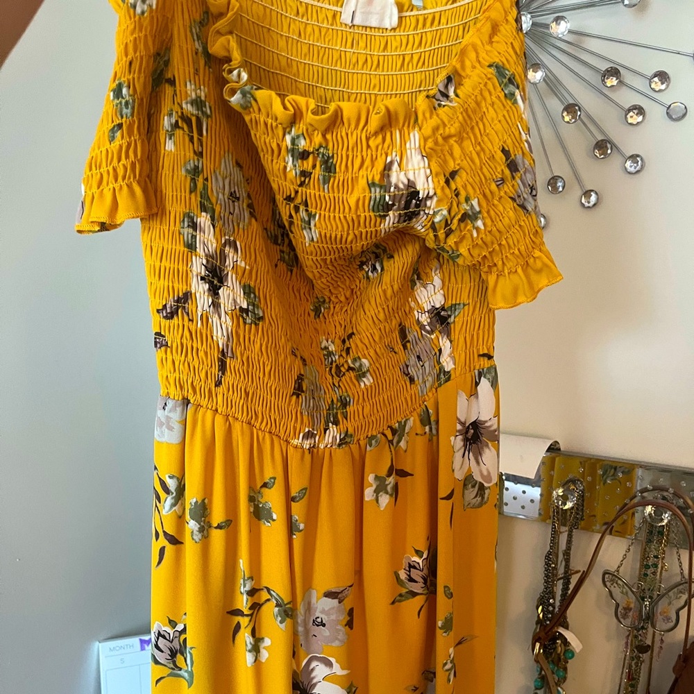 Yellow jumpsuit